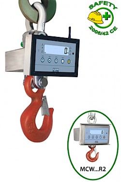 DINAMÓMETRO MCW(M)R2 300kg x 0,1kg